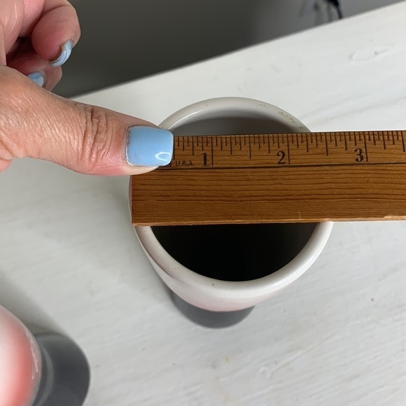 T16 2007 Budweiser Glasses white red and black ombré - Picture 10 of 12